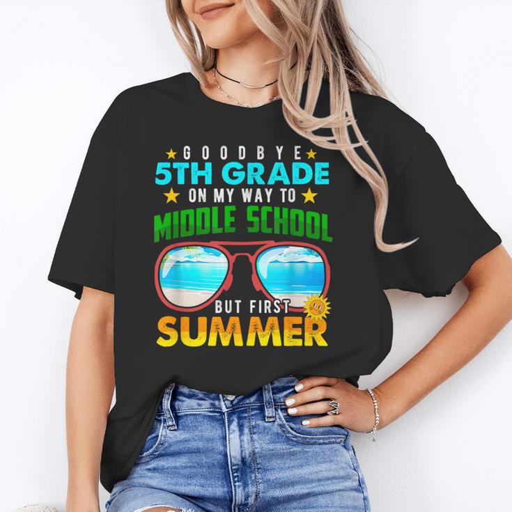 Goodbye 5th Grade Graduation To 6th Grade Hello Summer Kids Unisex T-Shirt