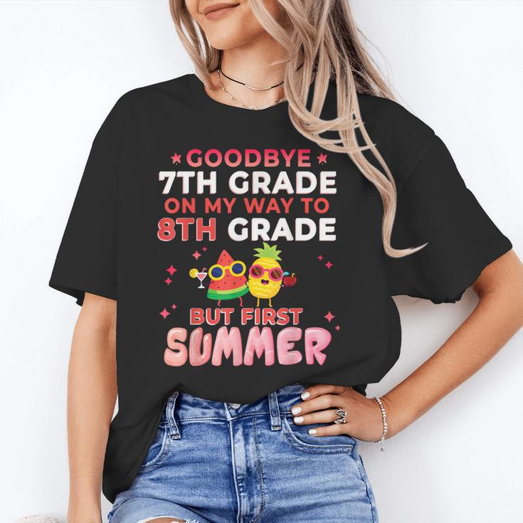Goodbye 7th Grade Graduation To 8th Grade Hello Summer Unisex T-Shirt