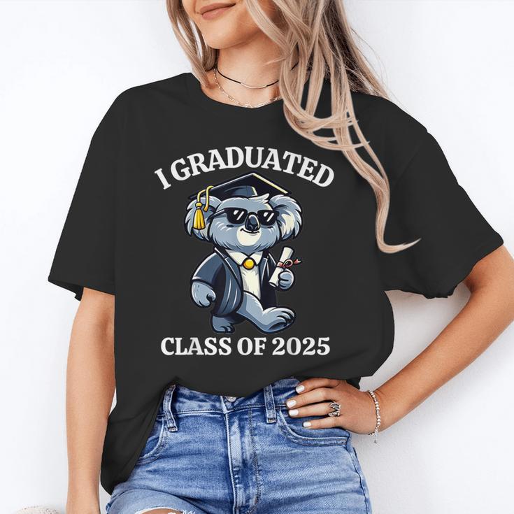 I Graduated Graduate Class Of 2025 Koala Graduation Unisex T-Shirt