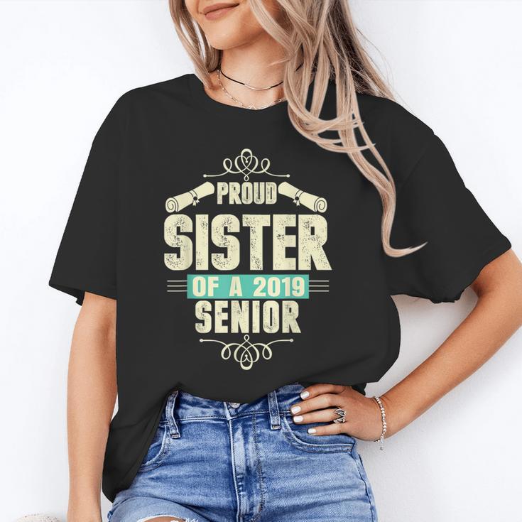 Graduation 2019 TShirt Proud Sister Of A Senior Unisex T-Shirt