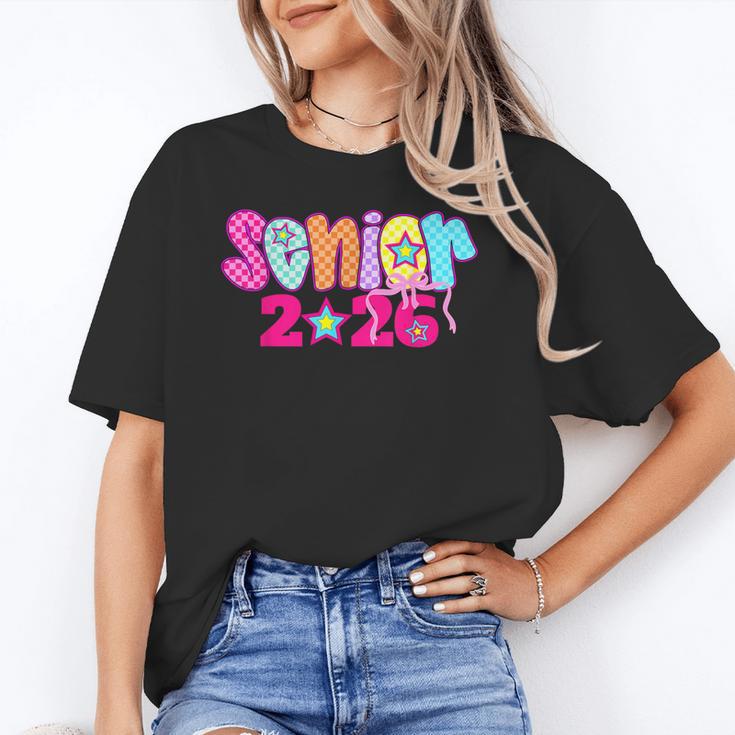 Graduation Class Of 2026 Senior Pink Coquette Bow 2026 Grade Unisex T-Shirt