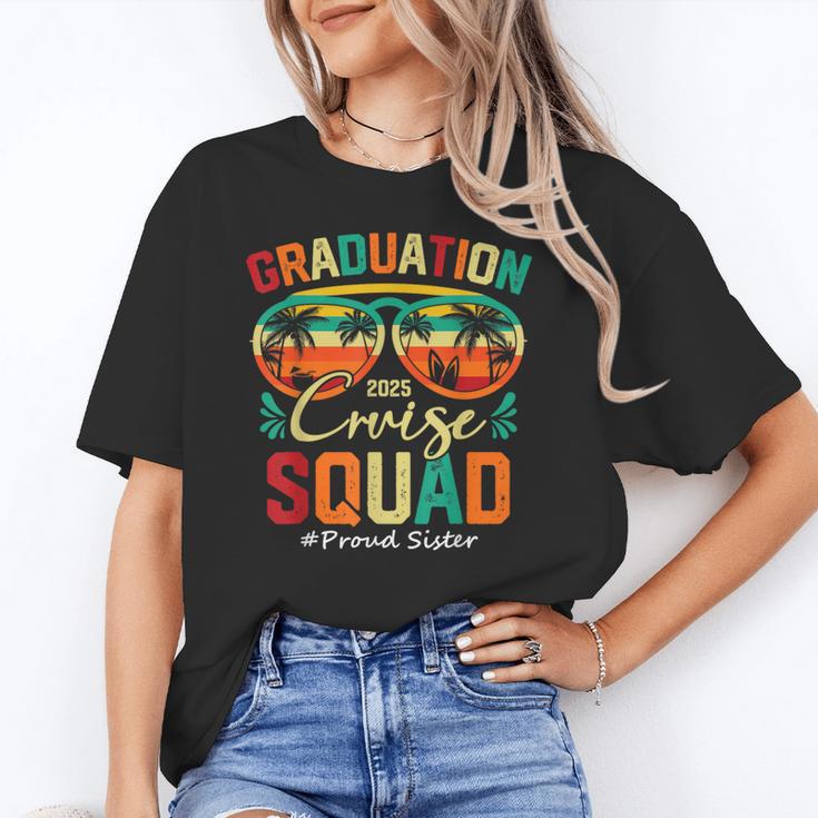 Graduation Cruise Squad 2025 Proud Sister Cruising Unisex T-Shirt