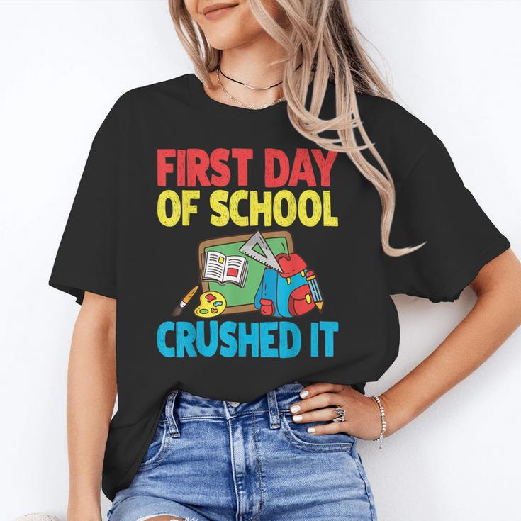 Graduation First Day Of School Crushed It Unisex T-Shirt
