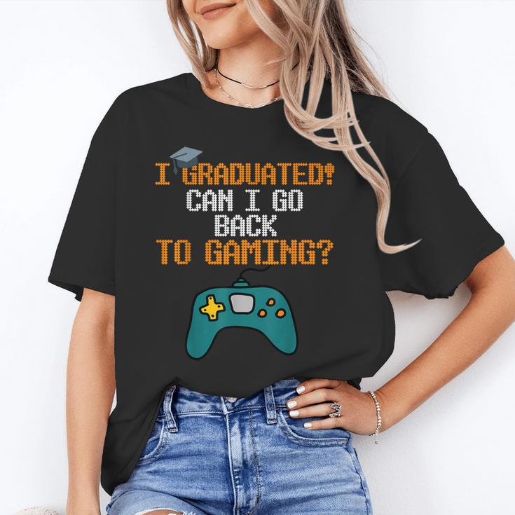 Graduation I Graduated Can I Go Back To Gaming Unisex T-Shirt