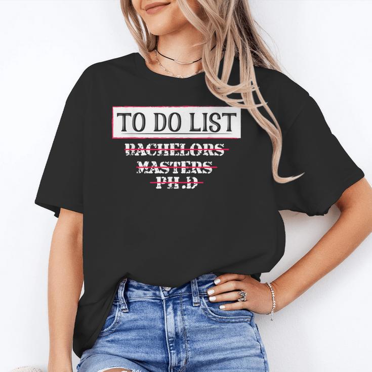Graduation PhD Tee Bachelors Tee Masters Degree Shirts Unisex T-Shirt
