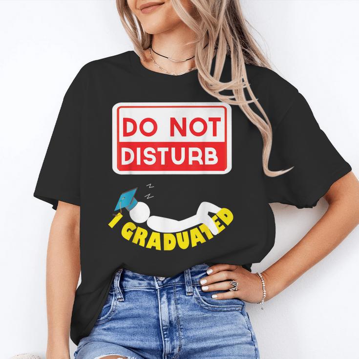 Graduation Shirt High School And College Sleepy Graduates Unisex T-Shirt