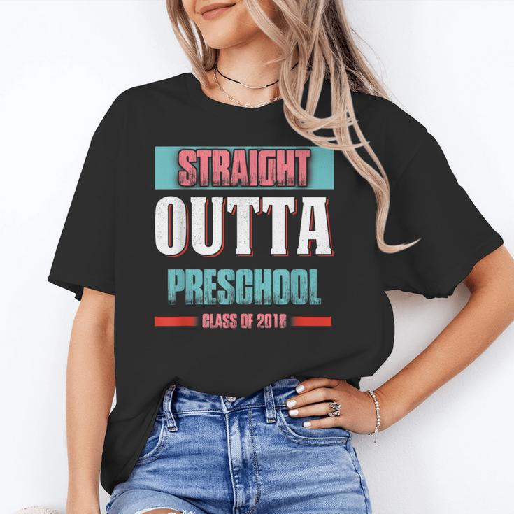 Graduation Shirt Straight Outta Preschool Class Of 2018 Tee Unisex T-Shirt