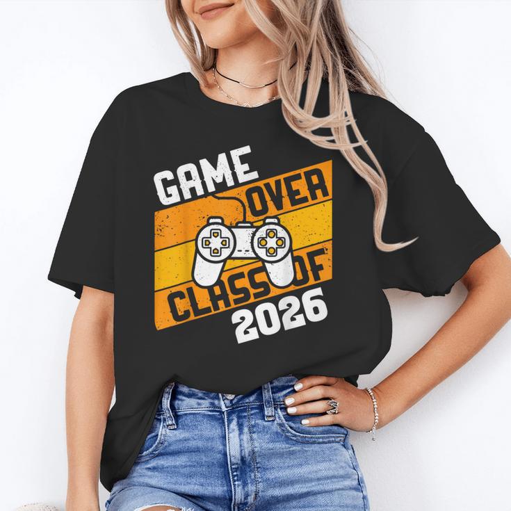 Graduation Video Gamer Game Over Class Of 2026 Senior Unisex T-Shirt