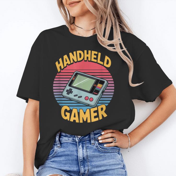 Handheld Gamer Retro Portable Console Nostalgia Unisex T-Shirt Handheld Gamer Retro Portable Console Nostalgia Unisex T-Shirt
