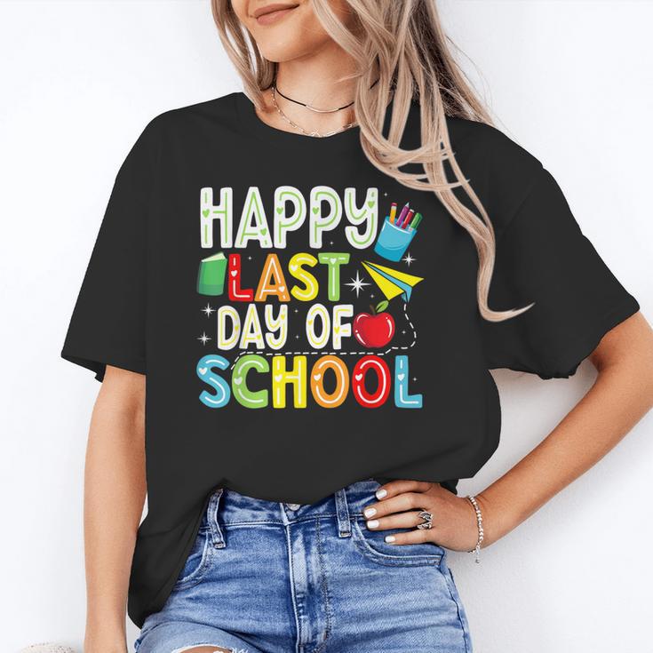 Happy Last Day Of School Teacher Kids Boys Girls Graduation Unisex T-Shirt