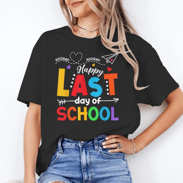 Happy Last Day Of School Teacher Women Student Graduation Unisex T-Shirt