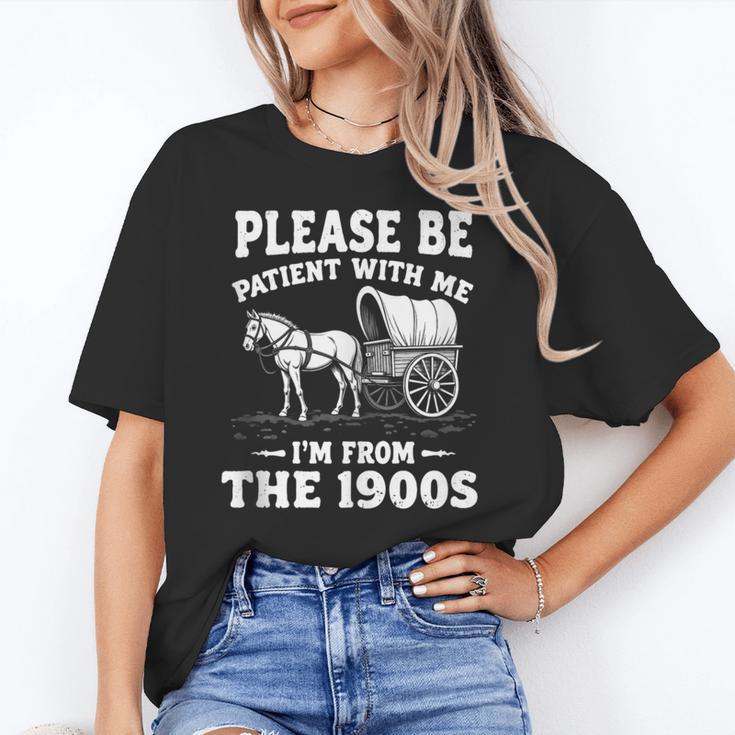 Heartwarming Wagon Please Be Patient I'm From The 1900s Unisex T-Shirt