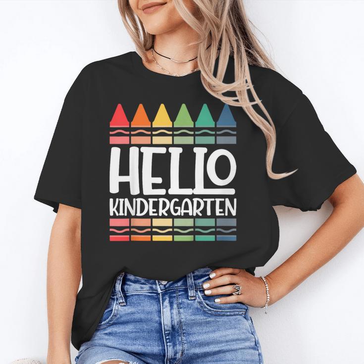 Hello Kindergarten First Day Back To School Graduation Unisex T-Shirt