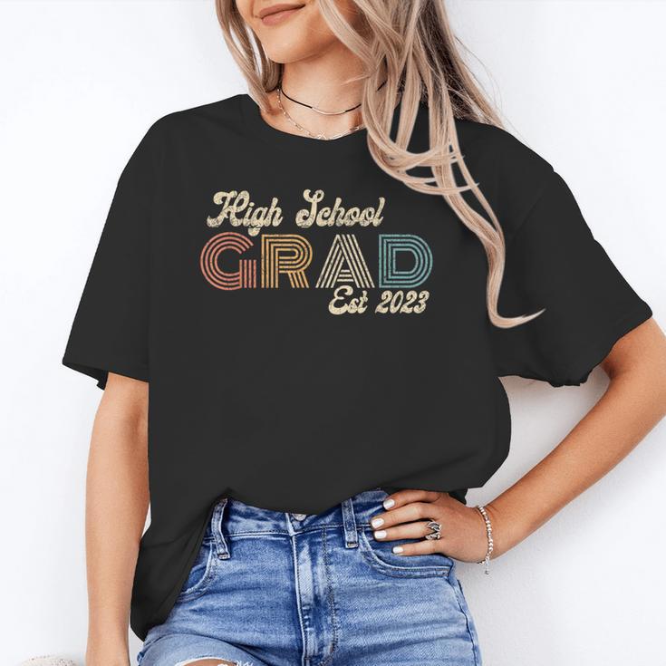 High School Grad 2023 Class Of 2023 Retro Graduation Done Unisex T-Shirt