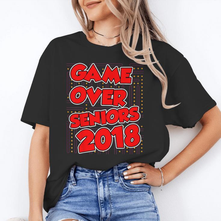 High School Graduation Tshirt Game Over Senior Class Of 2018 Unisex T-Shirt