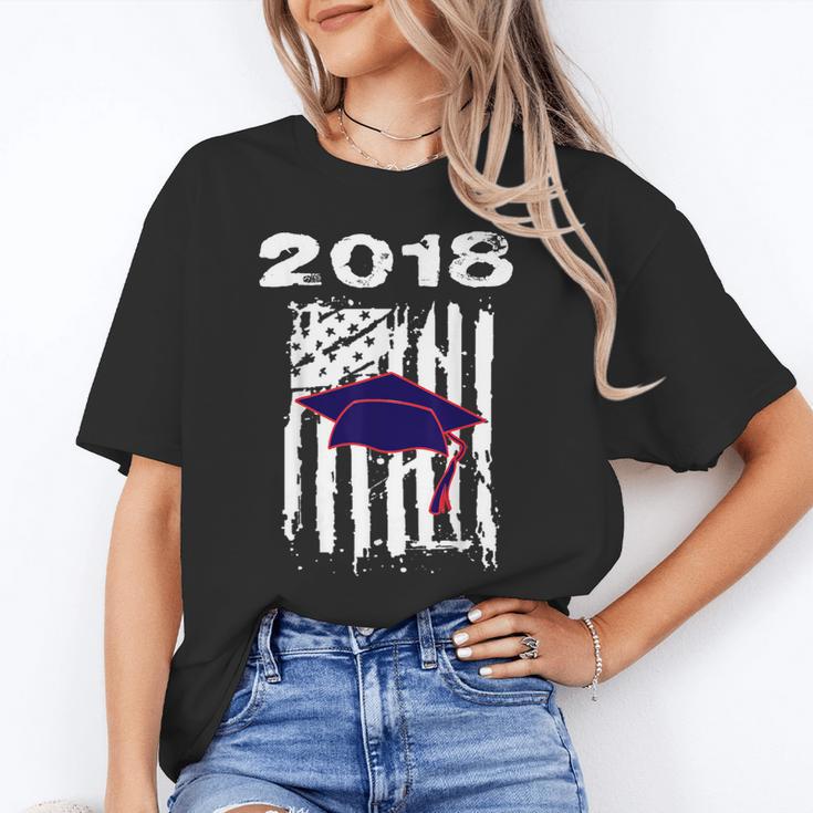 High School GraduationShirt Flag College Graduation Unisex T-Shirt