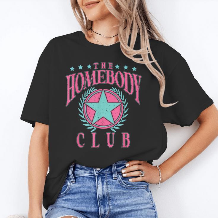 The Homebody Club Antisocial Retro Introvert Unisex T-Shirt
