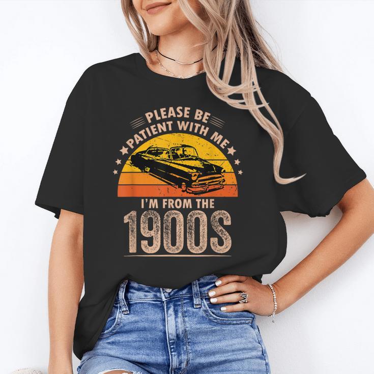 Humorous Saying Please Be Patient With Me I'm From The 1900s Unisex T-Shirt Humorous Saying Please Be Patient With Me I'm From The 1900s Unisex T-Shirt