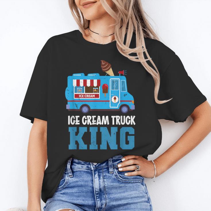 Ice Cream Truck King Nostalgia Summer Ice Cream Truck Driver Unisex T-Shirt