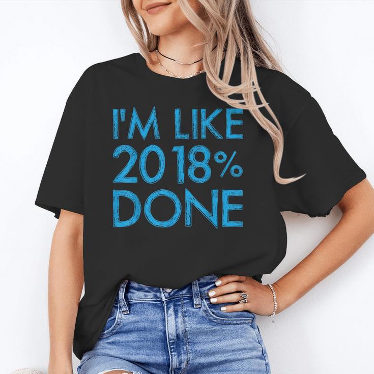 I'm Like 2018 Done High School Grad Graduation Shirt Unisex T-Shirt