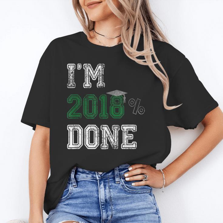I'm 2018 Done Senior Graduation T-Shirt Class 2018 Unisex T-Shirt