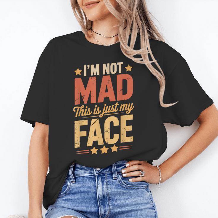 I'm Not Mad This Is Just My Face Introvert Unisex T-Shirt I'm Not Mad This Is Just My Face Introvert Unisex T-Shirt