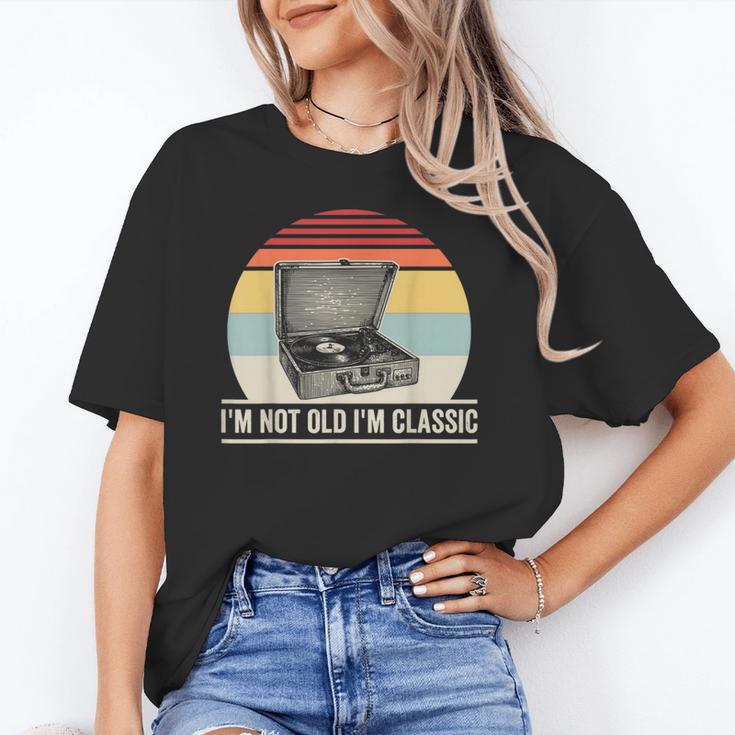 I'm Not Old I'm Classic Turntable Retro Nostalgia Unisex T-Shirt I'm Not Old I'm Classic Turntable Retro Nostalgia Unisex T-Shirt