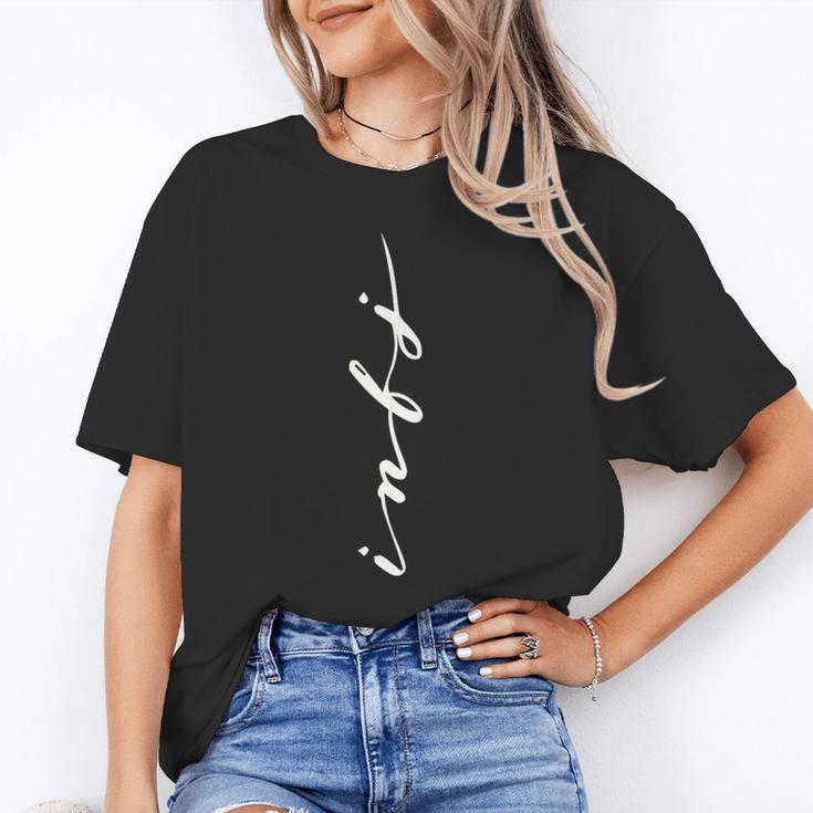 INFJ Introvert Personality Psychology Vertical Writing Unisex T-Shirt INFJ Introvert Personality Psychology Vertical Writing Unisex T-Shirt