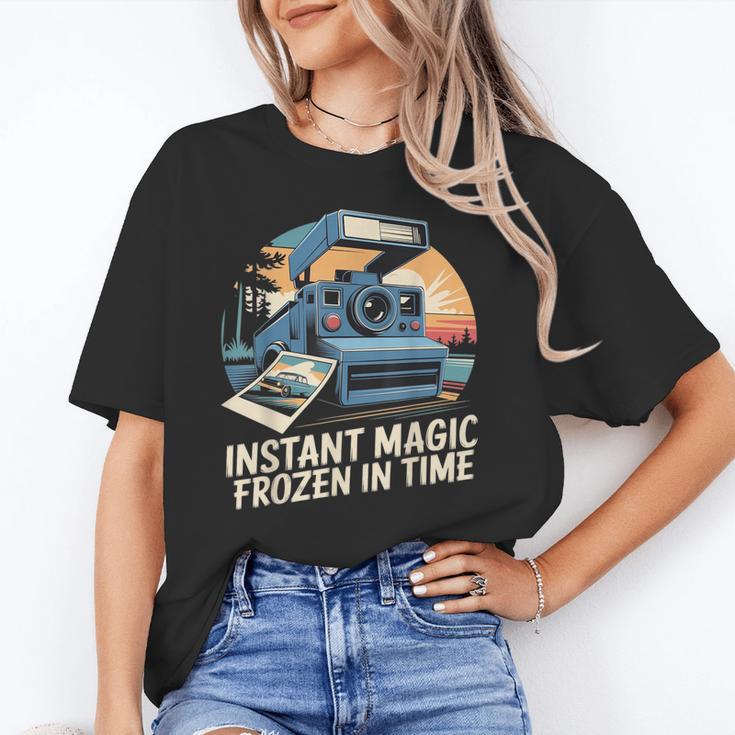 Instant Magic Frozen In Time Retro Camera Nostalgia Unisex T-Shirt