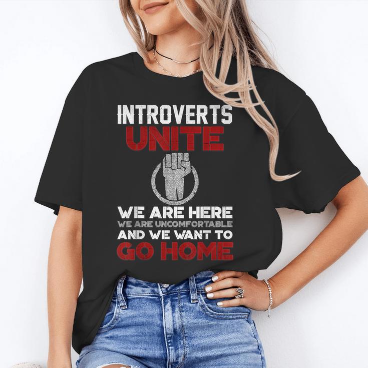 INTP Introverts Unite Anti Social For Men Women Unisex T-Shirt