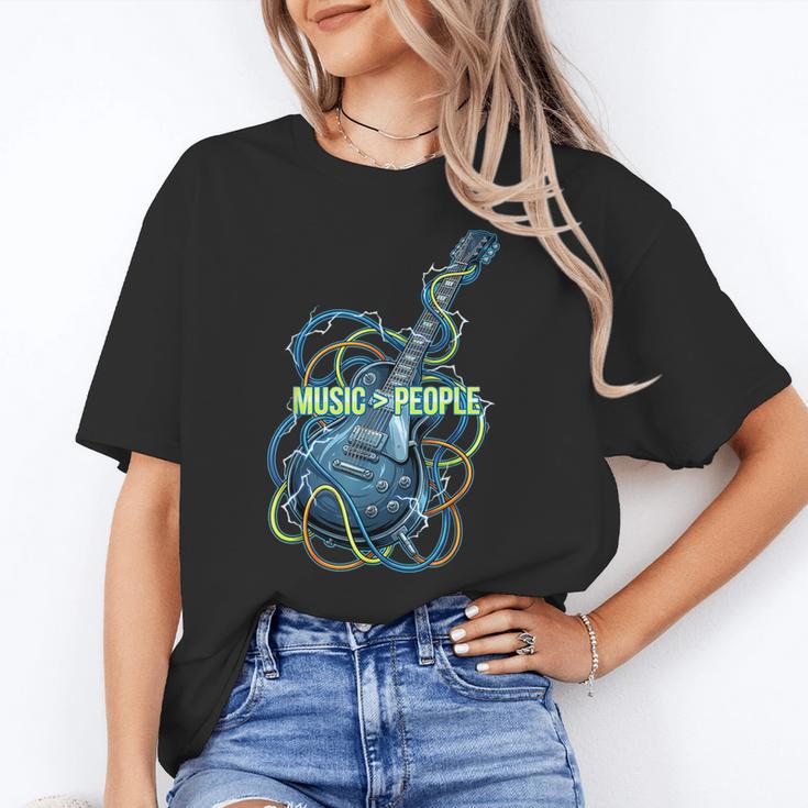 Introvert Music Lover Electric Guitar Rock Unisex T-Shirt Introvert Music Lover Electric Guitar Rock Unisex T-Shirt