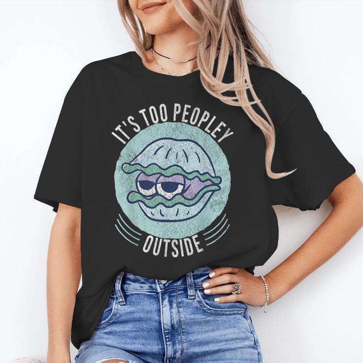 Introvert Too Peopley Anti-Social Shy Person Unisex T-Shirt