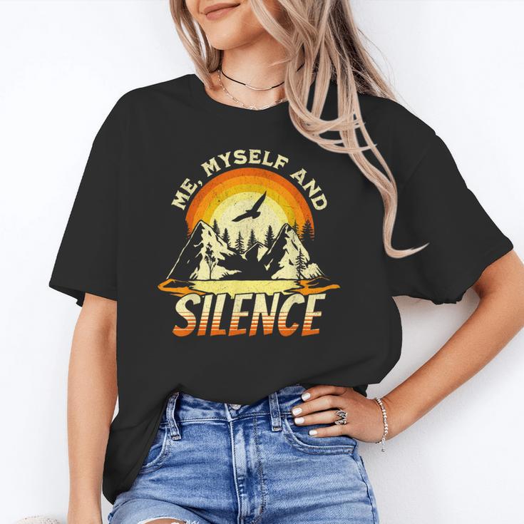 Introvert Relaxation Me Myself And Silence Mountain Vacation Unisex T-Shirt Introvert Relaxation Me Myself And Silence Mountain Vacation Unisex T-Shirt