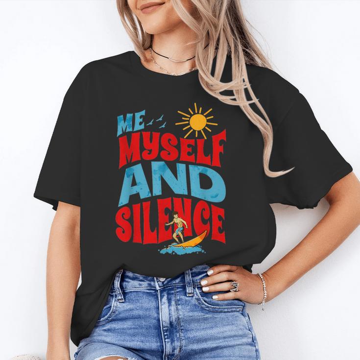 Introvert Relaxation Me Myself And Silence Summer Vacation For Men Women Unisex T-Shirt Introvert Relaxation Me Myself And Silence Summer Vacation For Men Women Unisex T-Shirt