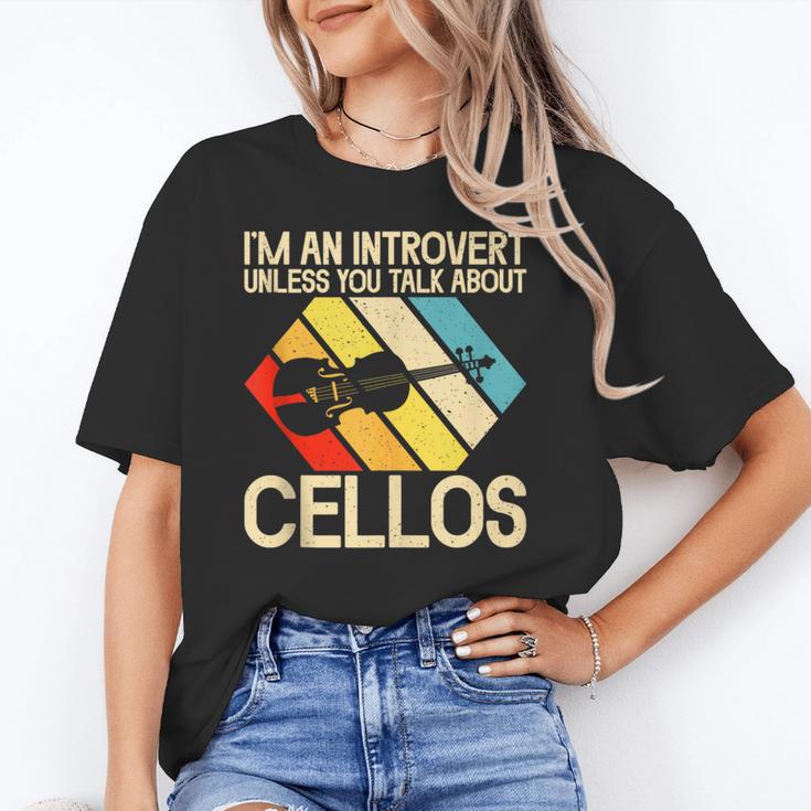 Im An Introvert Unless You Talk About Cellos Unisex T-Shirt Im An Introvert Unless You Talk About Cellos Unisex T-Shirt
