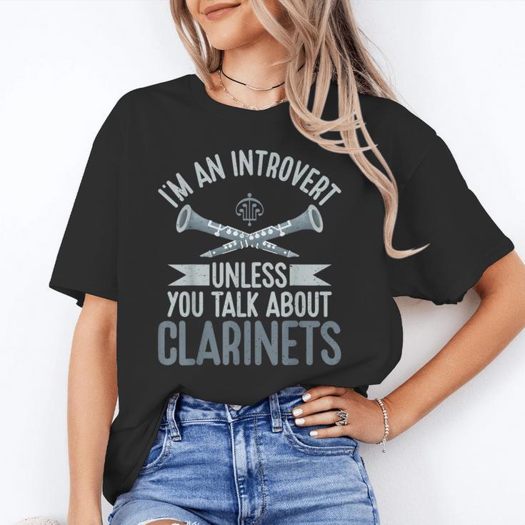 Im An Introvert Unless You Talk About Clarinets Unisex T-Shirt Im An Introvert Unless You Talk About Clarinets Unisex T-Shirt