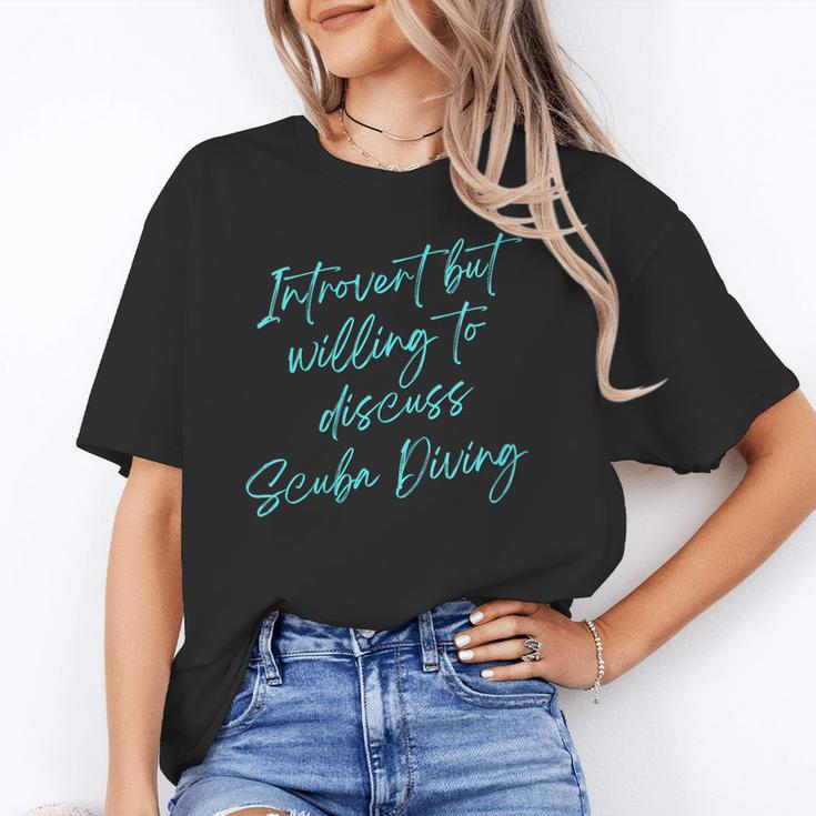 Introvert But Willing To Discuss Scuba Diving Unisex T-Shirt