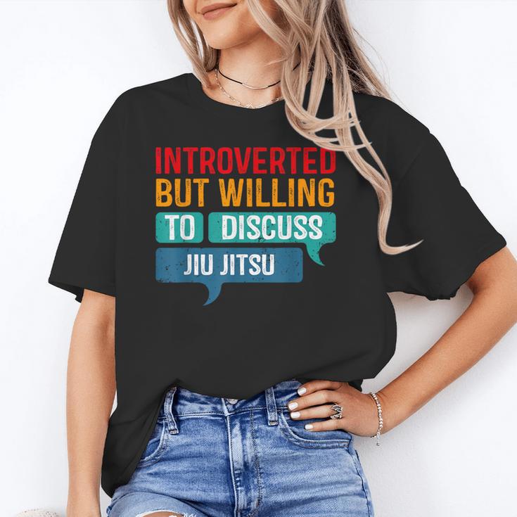 Introverted But Willing To Discuss Jiu Jitsu Unisex T-Shirt