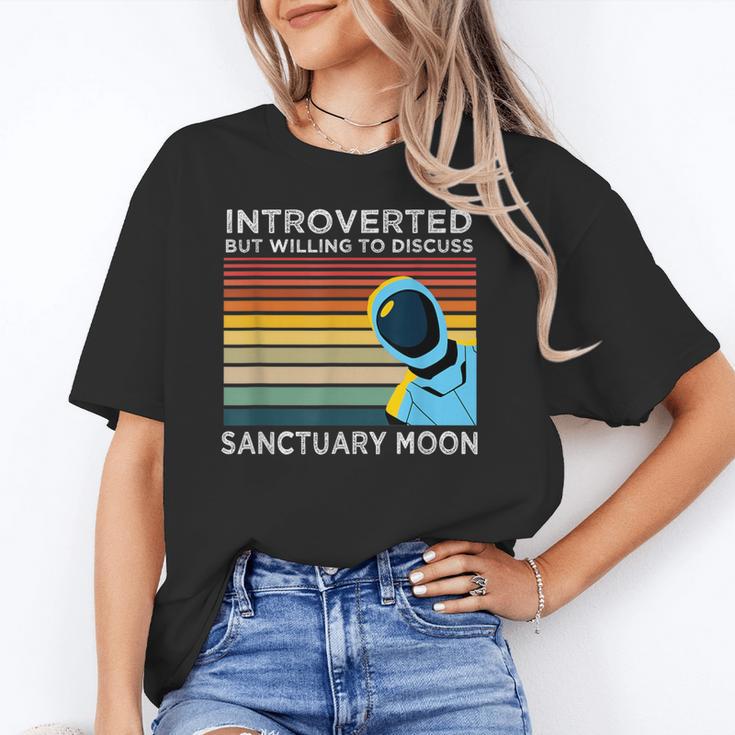 Introverted But Willing To Discuss Sanctuary Moon Unisex T-Shirt Introverted But Willing To Discuss Sanctuary Moon Unisex T-Shirt