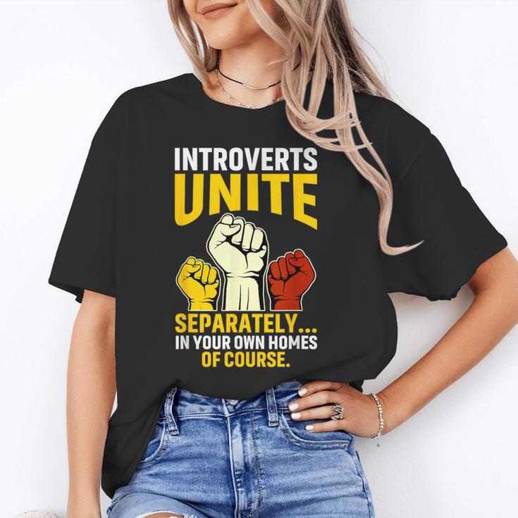 Introverts Unite Introvert Antisocial Anti Social Unisex T-Shirt Introverts Unite Introvert Antisocial Anti Social Unisex T-Shirt