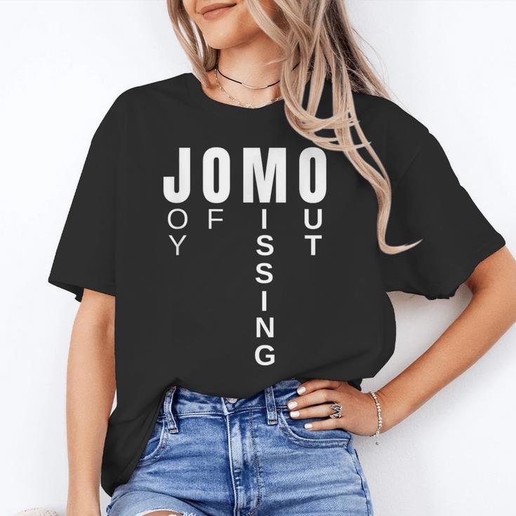 JOMO Joy Of Missing Out Sarcastic Introvert Unisex T-Shirt