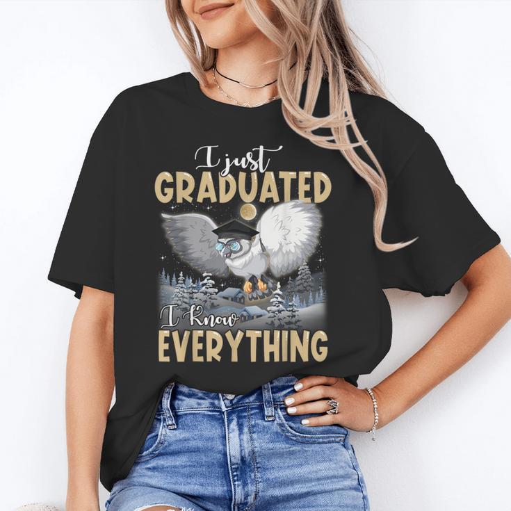 I Just Graduated I Know Everything Graduation Unisex T-Shirt