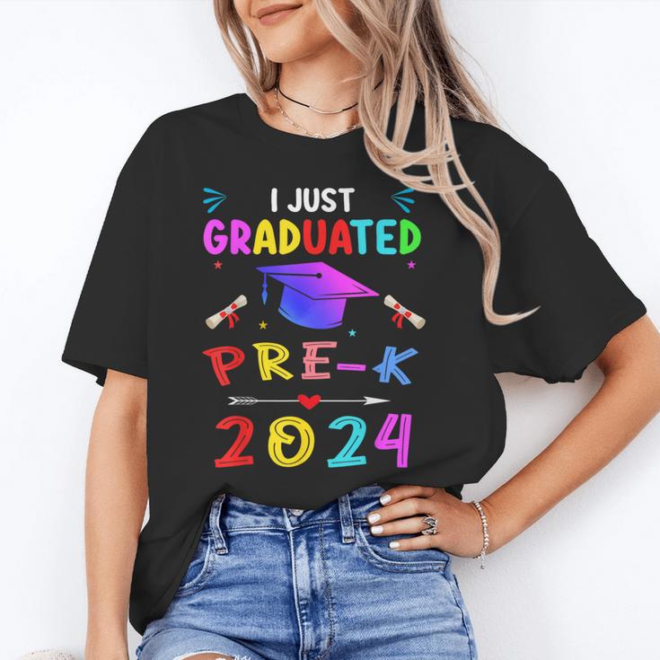 I Just Graduated Pre k Graduation 2024 Pre-Kindergarten Unisex T-Shirt