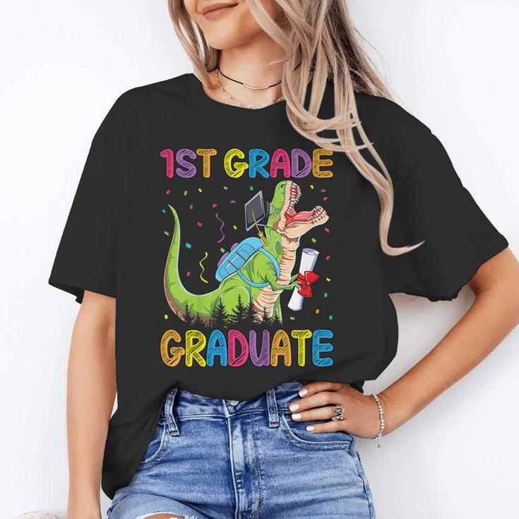 Kids 1st Grade Graduate Dinosaur Trex 1st Grade Graduation Unisex T-Shirt