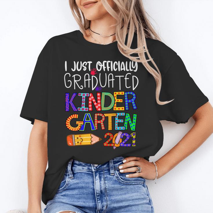 Kids Kindergarten Graduation Class Of 2021 Shirt I Just Graduated Unisex T-Shirt