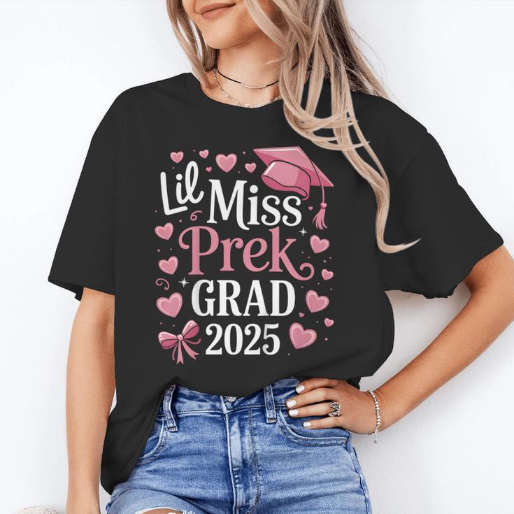 Kids Little Miss Pre-K Grad 2025 Preschool Girls Prek Graduation Unisex T-Shirt