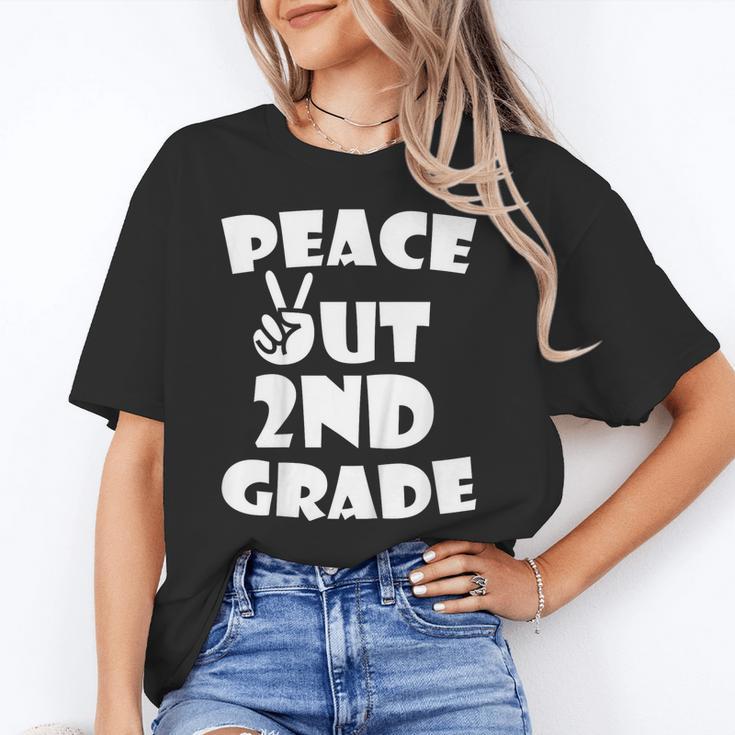 Kids Peace Out 2ND Grade For Graduation Unisex T-Shirt