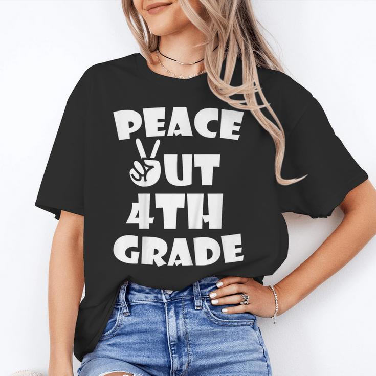 Kids Kids Peace Out 4th Grade For Graduation Unisex T-Shirt