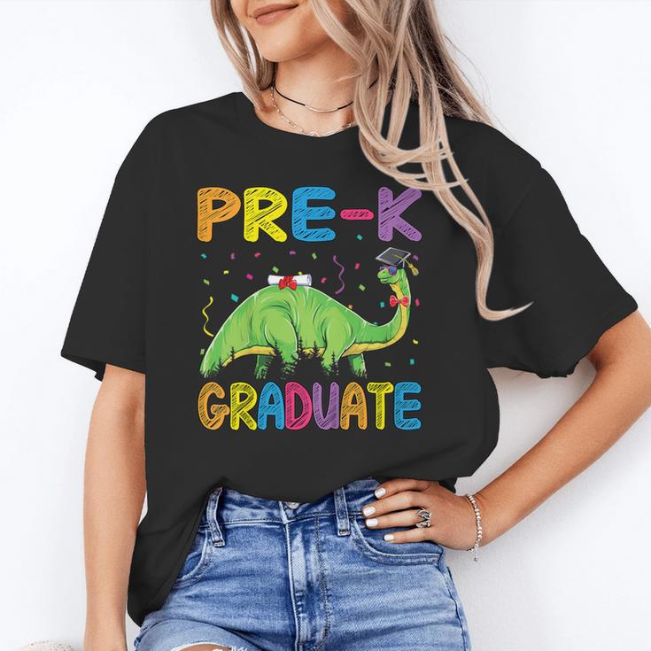 Kids Pre-K Graduate Brontosaurus Dino Pre Kindergarten Graduation Unisex T-Shirt