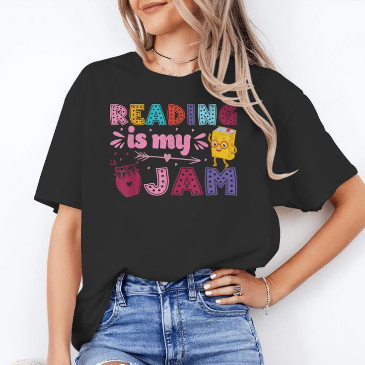Kids Reading Book Lover Reading Is My Jam Unisex T-Shirt
